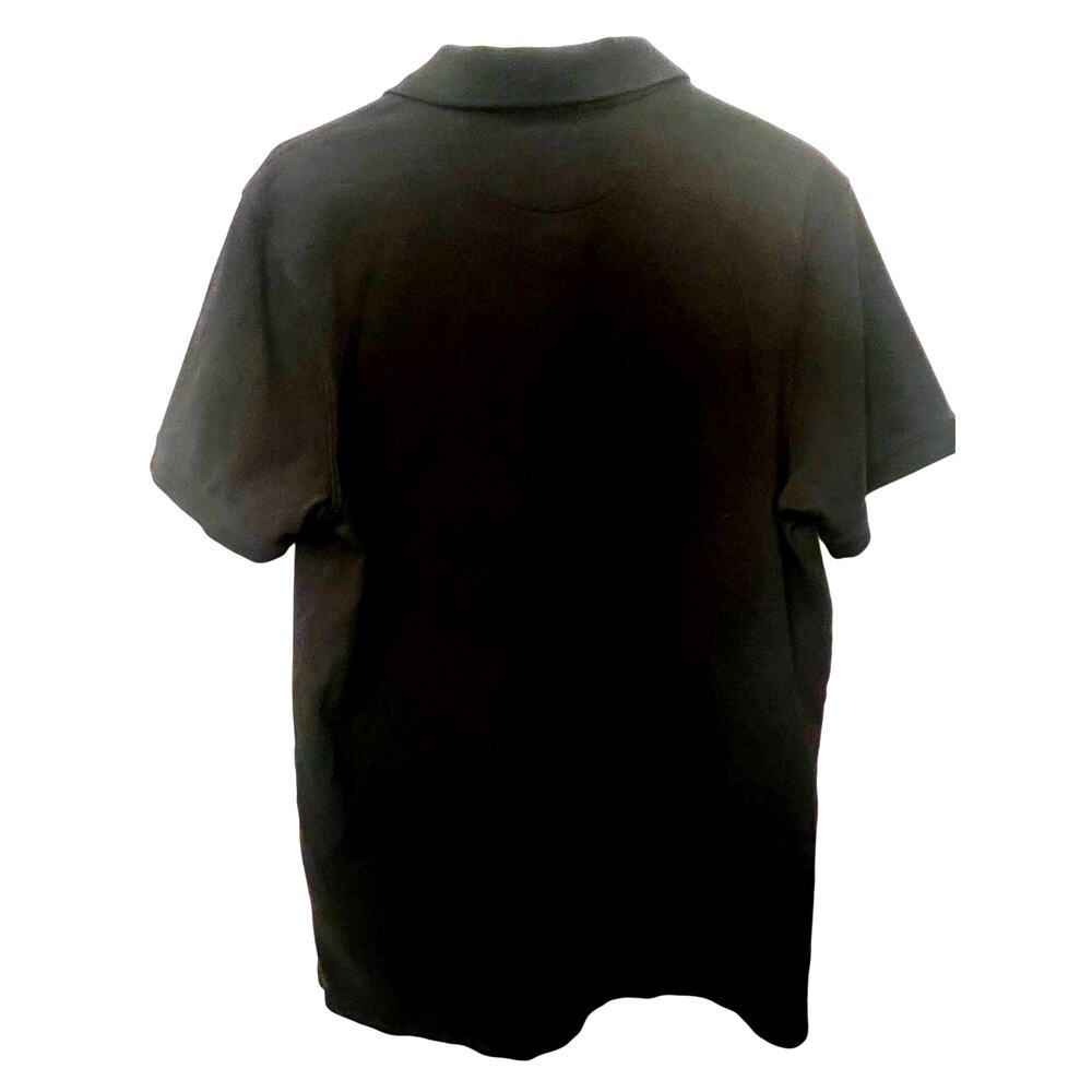 J Crew Polo Black shirt sz L, preppy quiet luxury minimalist casual country club - Picture 3 of 3